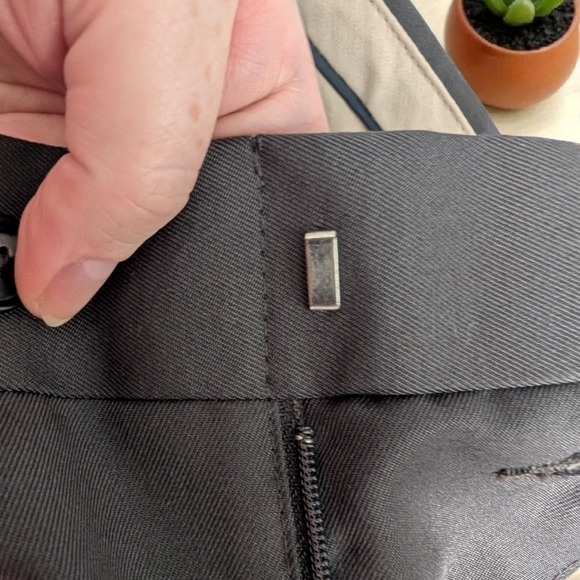 Croft And Barrow Charcoal Dress Pants for Men 34x 32 (EUC) - Picture 4 of 12